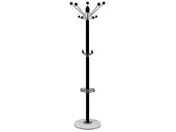 CANELLE - Portemanteau Bois Massif Teinté Noir