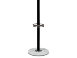 CANELLE - Portemanteau Bois Massif Teinté Noir -Electroménager Soldes accessoire de rangement 10065691