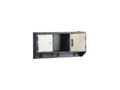 Portemanteaux 2 Portes Bois/Métal - SUPPLY