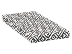 Boite De Rangement Avec Couvercle 15 X 31 X 15 Cm Déco Noir & Blanc -Electroménager Soldes accessoire de rangement 12073207