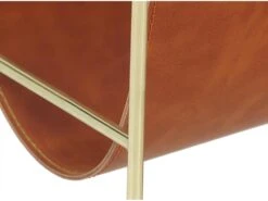 Porte-revues Vintage En Simili - L.38 X P. 22 X H.41 Cm - Métal Et Simili Marron - FERRI 16 Porte-revues Vintage En Simili - L.38 X P. 22 X H.41 Cm - Métal Et Simili Marron - FERRI -Electroménager Soldes accessoire de rangement 12290935