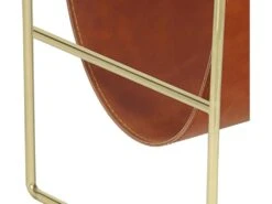 Porte-revues Vintage En Simili - L.38 X P. 22 X H.41 Cm - Métal Et Simili Marron - FERRI 18 Porte-revues Vintage En Simili - L.38 X P. 22 X H.41 Cm - Métal Et Simili Marron - FERRI -Electroménager Soldes accessoire de rangement 12290939