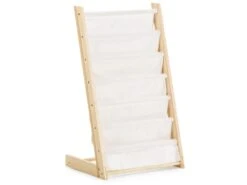 Porte-revues Rui En Tissu Et Bois à 6 Sections