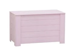 Coffre De Rangement En Pin 77 X 40 X 50 Cm