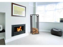 Porte-bûches En Acier Savigny -Electroménager Soldes accessoire de rangement 12816201