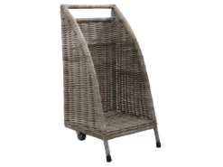 Chariot à Buches à Roulettes