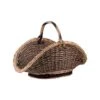 Panier à Bûches En Osier Buff Et Brut -Electroménager Soldes accessoire de rangement 12816715