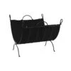 Porte-bûches Pliable En Fer Forgé -Electroménager Soldes accessoire de rangement 12817105