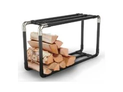 Porte-bûches En Acier Abilly -Electroménager Soldes accessoire de rangement 12817213