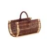 Panier à Bûches En Osier Brut Et écorcé -Electroménager Soldes accessoire de rangement 12817469
