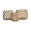 Set De 3 Paniers Gillis En Fibre Naturelle 1 Set De 3 Paniers Gillis En Fibre Naturelle -Electroménager Soldes accessoire de rangement 13010235