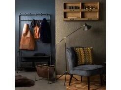 Scholar - Porte Revues Vintage Cuir Et Métal - Couleur - Marron -Electroménager Soldes accessoire de rangement 13289421