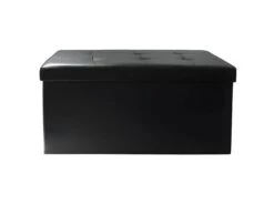 Banc Coffre De Rangement En Polyuréthane Zoé -Electroménager Soldes accessoire de rangement 13356783