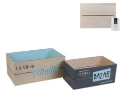 Set De 2 Cagettes De Rangement Famille -Electroménager Soldes accessoire de rangement 13396877