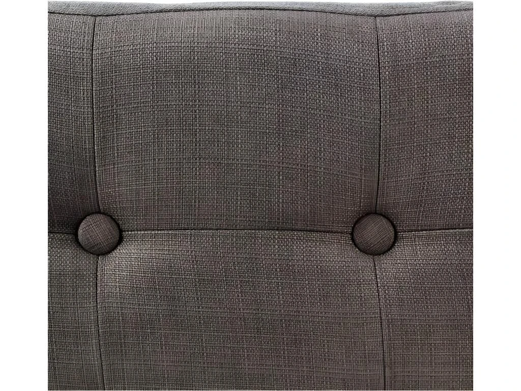 2 En 1 Pouf Pliant Double Et Coffre De Rangement Gris Taupe Aspect Lin 76 X H 38 Cm 4 2 En 1 Pouf Pliant Double Et Coffre De Rangement Gris Taupe Aspect Lin 76 X H 38 Cm – Image 2