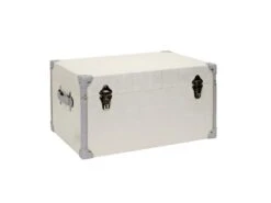 Set De 3 Malles Décoratives Vintages Beiges -Electroménager Soldes accessoire de rangement 13498461