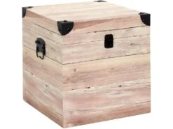 Set De 3 Malles Impression Lames De Bois -Electroménager Soldes accessoire de rangement 13498469