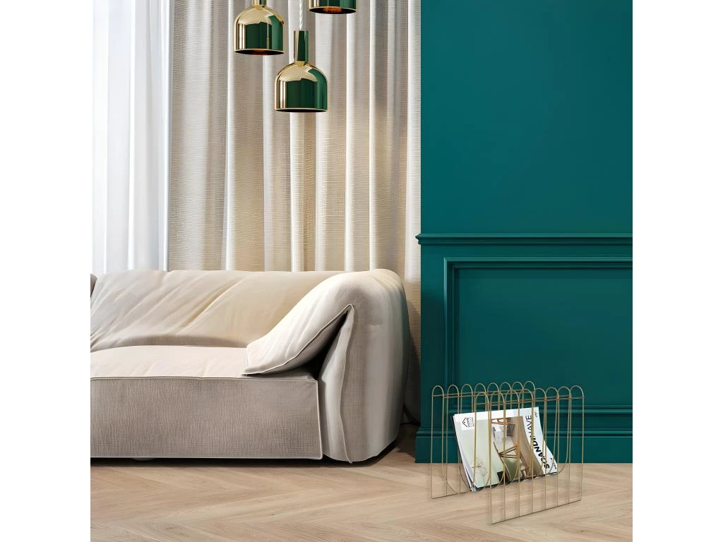 Range Magazines En Métal Filaire Spirale 4 Range Magazines En Métal Filaire Spirale – Image 2