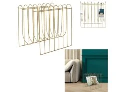 Range Magazines En Métal Filaire Spirale 11 Range Magazines En Métal Filaire Spirale -Electroménager Soldes accessoire de rangement 13505619