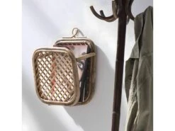 Porte-revues En Rotin -Electroménager Soldes accessoire de rangement 13937255