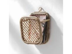 Porte-revues En Rotin -Electroménager Soldes accessoire de rangement 13937257