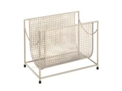 Porte-Revues En Acier "Laqué" 37cm Or