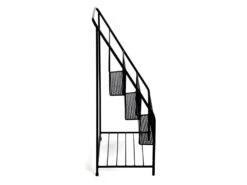 Porte-Revues En Métal Design "Agora" 69cm Noir -Electroménager Soldes accessoire de rangement 14117399