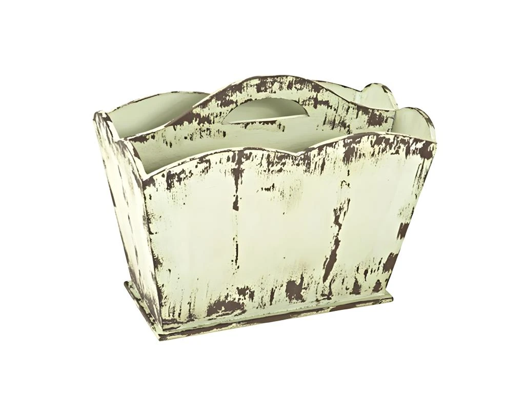 Porte-Revues Vintage "Bysas" 45cm Naturel 3 Porte-Revues Vintage "Bysas" 45cm Naturel