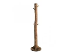 ANDRIAN - Porte-manteau Marron Naturel Bois Pin Recyclé -Electroménager Soldes accessoire de rangement 14660837