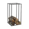 Rack à Bûches Vertical En Métal Gris -Electroménager Soldes accessoire de rangement 15752295