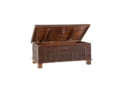 Coffre En Bois De Teck - PALAM -Electroménager Soldes accessoire de rangement 17627273