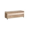 Banquette Coffre + Tiroir Tissu Beige Taille M - VIPOP -Electroménager Soldes accessoire de rangement 17787055