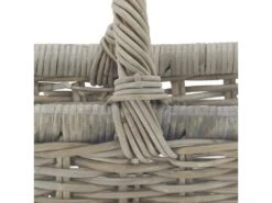 Panier à Bûches Rectangulaire En Poelet -Electroménager Soldes accessoire de rangement 18066135