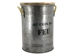 Tabouret Et Seau à Pellets