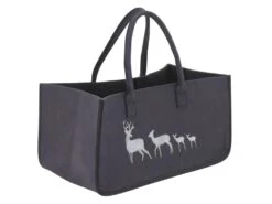 Sac à Bûches En Feutrine Cerf