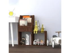 Porte-revue Pour Enfants Chêne Marron 71x30x78,5 Cm