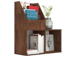 Porte-revue Pour Enfants Chêne Marron 71x30x78,5 Cm -Electroménager Soldes accessoire de rangement 18842127