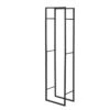 Porte-Bûches De Cheminée Range-Bûches Solide En Métal Support Pour Bois De Chauffage Grande Capacité - 45 X 30 X 170 Cm, SoBuy SDA03-SCH -Electroménager Soldes accessoire de rangement 19557659