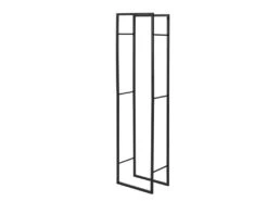 Porte-Bûches De Cheminée Range-Bûches Solide En Métal Support Pour Bois De Chauffage Grande Capacité - 45 X 30 X 170 Cm, SoBuy SDA03-SCH