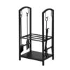 Porte Bûches Serviteur De Cheminée Avec 4 Outils Ensemble D‘outils Pour Intérieur Extérieur,SoBuy SDA01-SCH 1 Porte Bûches Serviteur De Cheminée Avec 4 Outils Ensemble D‘outils Pour Intérieur Extérieur,SoBuy SDA01-SCH -Electroménager Soldes accessoire de rangement 19557685