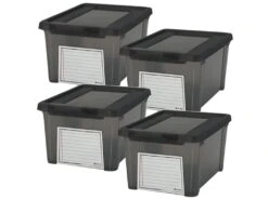 4x Life Story Write N Wipe 5l Noir Transparent