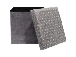 Coffre Rangement Pouf Tissu -Electroménager Soldes accessoire de rangement 21149025