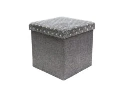 Coffre Rangement Pouf Tissu -Electroménager Soldes accessoire de rangement 21149027
