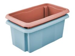 Boîtes De Rangement, 35 X 20,5 X 15, Bleu Nordique -Electroménager Soldes accessoire de rangement 21221511