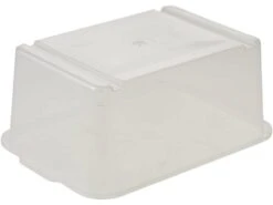 Boîte De Rangement, Plastique Résistant (PP), 2,8 L, 25 X 17 X 10 Cm, Transparent Neutre -Electroménager Soldes accessoire de rangement 21221523