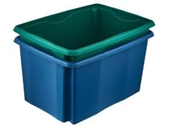 Boîte De Rangement 54,5 X 39 X 29,5, Eco Bleu -Electroménager Soldes accessoire de rangement 21221563