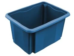 Boîte De Rangement 38 X 28,5 X 20,5, Eco Bleu