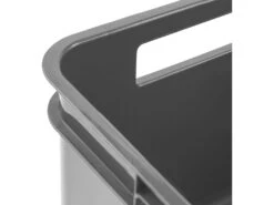 Eurobox M Storage, Echo Plastic (PP), 35 X 27 X 22 Cm, 16 L, Gris -Electroménager Soldes accessoire de rangement 21221739