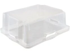 Boîte De Rangement Avec Poignées Intégrées, Taille: L, 43 X 35 X 15 Cm, 16 L, Transparent -Electroménager Soldes accessoire de rangement 21221869