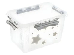 Boîte De Rangement,29 X 19 X 18 , Gris Nordique -Electroménager Soldes accessoire de rangement 21221899